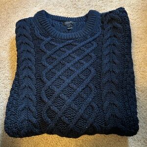 J Crew cable knit sweater (x-small)